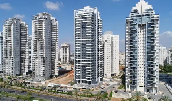 הדמיה של ארבעה מגדלי מגורים במתחם קרסו בין דרך חברון לדרך בית לחם בירושלים