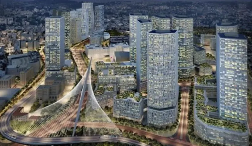 חניון שז"ר בעומק 15 קומות בכניסה לירושלים, מגה פרויקט תחבורה
