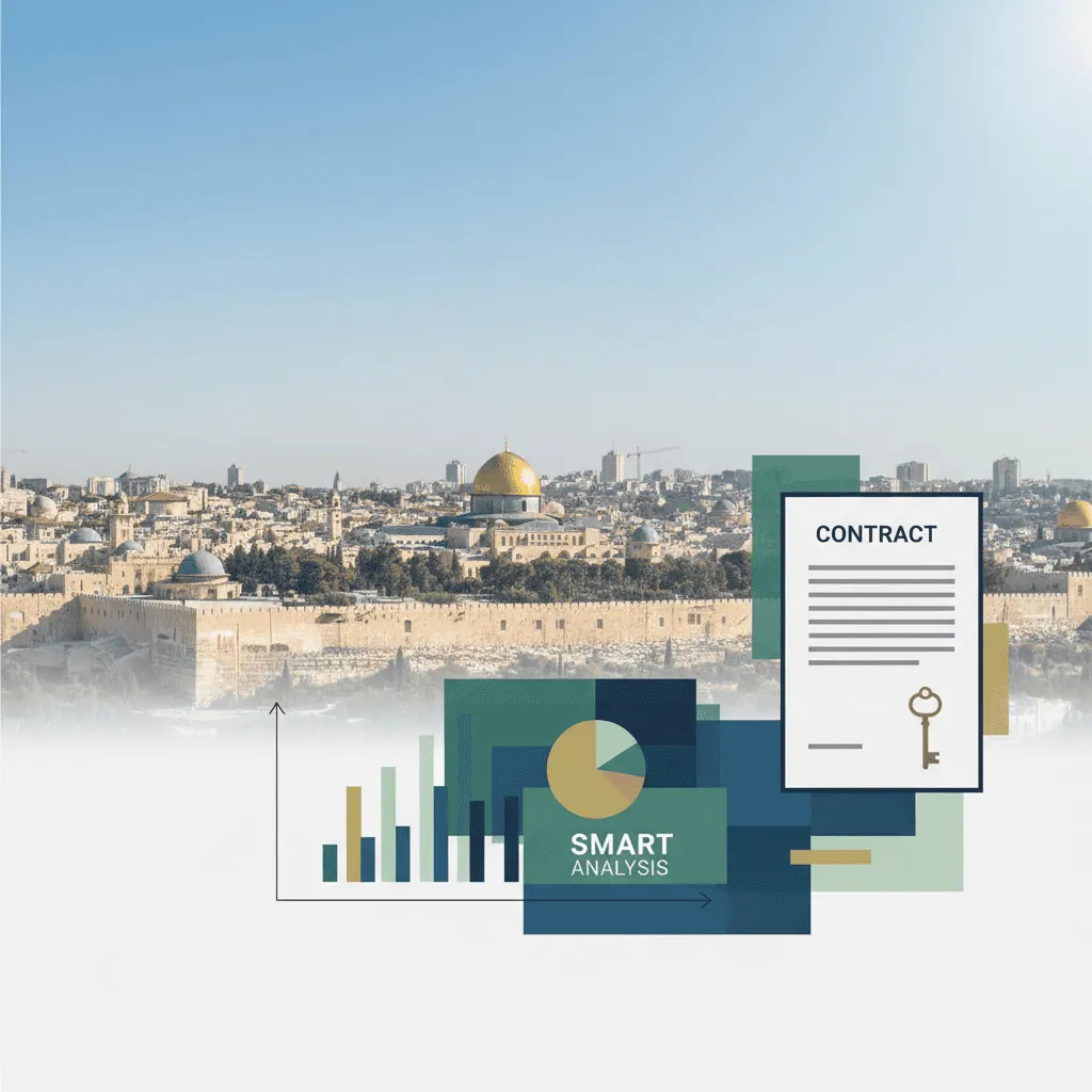 לשכור חכם בירושלים: ניתוח שכונות, עלויות נסתרות וטיפים לחוזה
