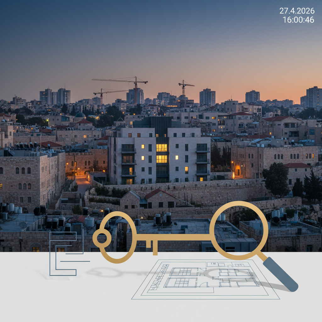 הנכס המנצח הבא שלכם: מדריך לאיתור ורכישת דירה עם פוטנציאל השבחה בירושלים