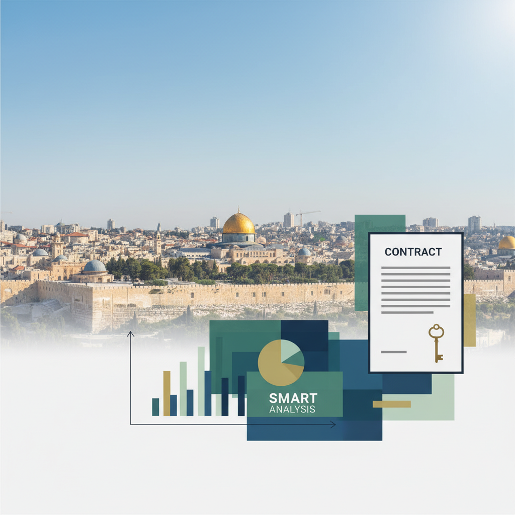 לשכור חכם בירושלים: ניתוח שכונות, עלויות נסתרות וטיפים לחוזה