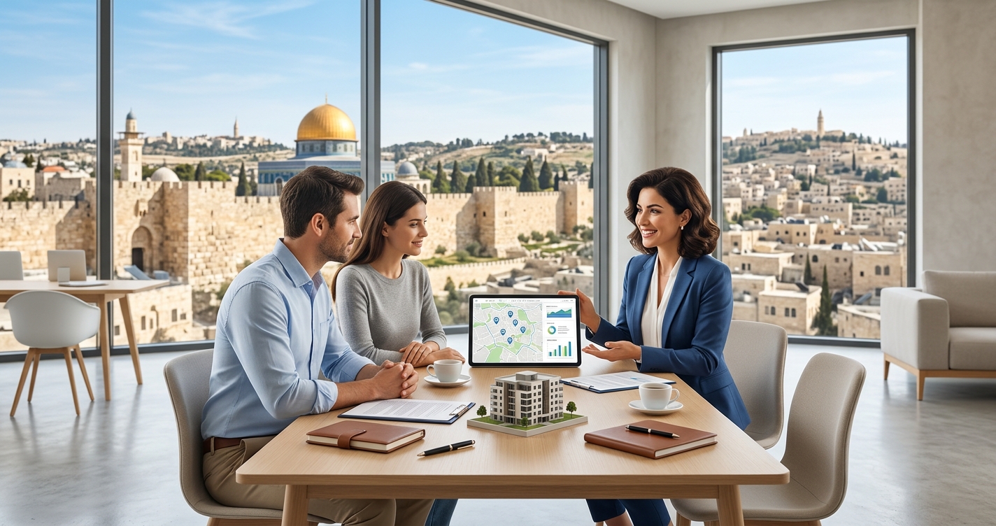 המדריך המלא לבחירת השותף הנדל"ני האידיאלי עבורכם בירושלים