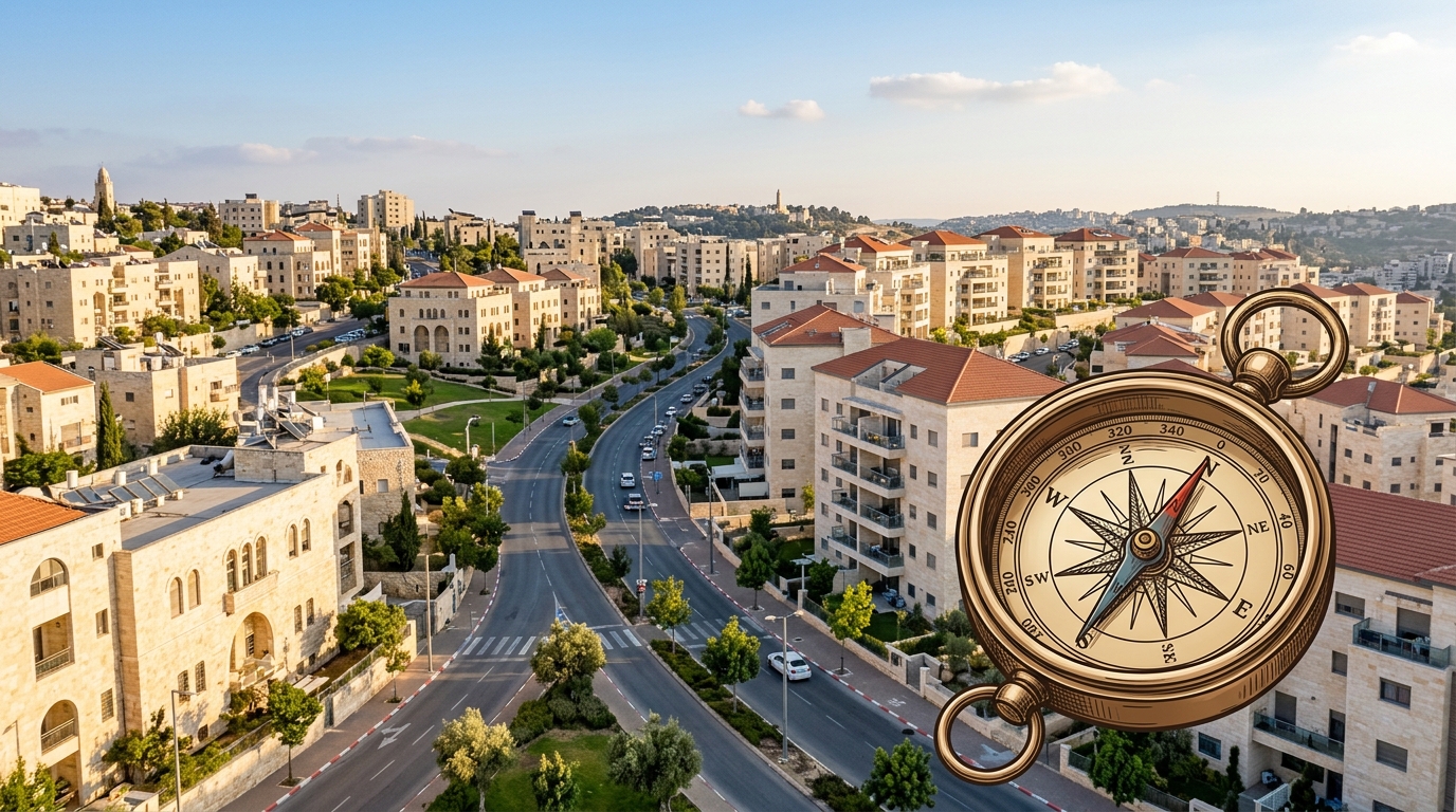 מצפן השכונות של ירושלים: איך לבחור את המיקום המושלם לדירה הבאה שלכם